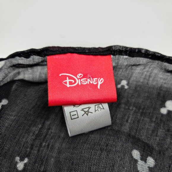Disney Mickey Mouse Head Infinity Scarf Black White Read - Picture 6 of 9